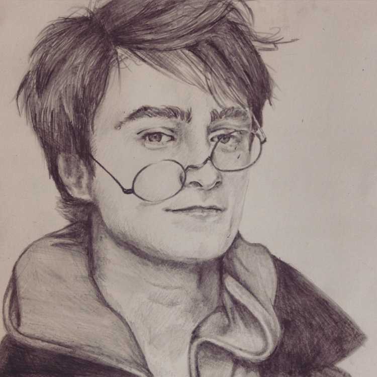 Нарисовать Гарри Поттера