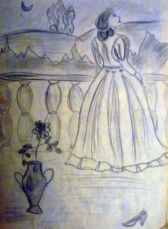 Джульетта детский рисунок