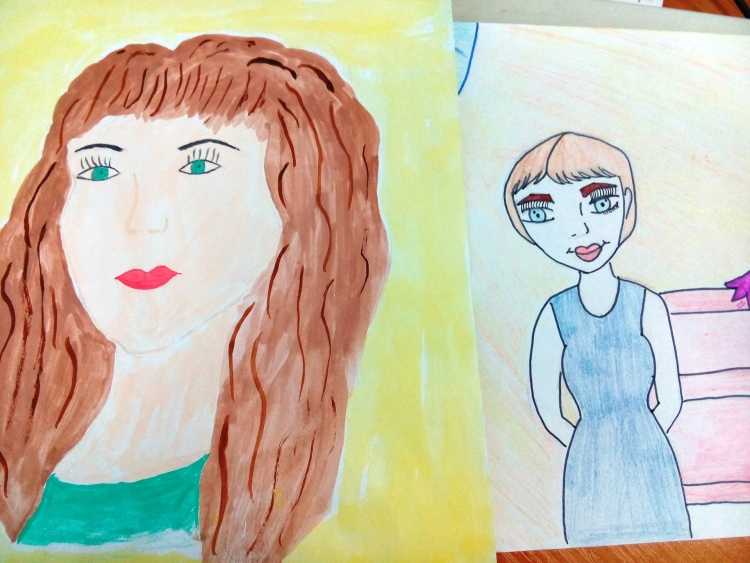 Рисунок мамы