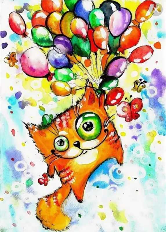 Подруги нарисованные