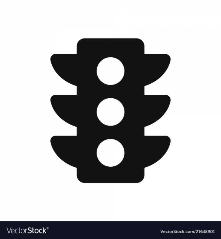 Светофор рисунок для детей в садик