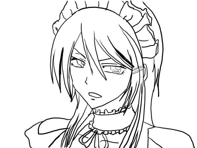 Раскраска президент горничная