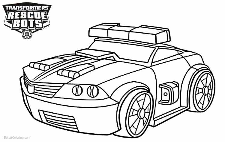 Раскраски машинки Тобот