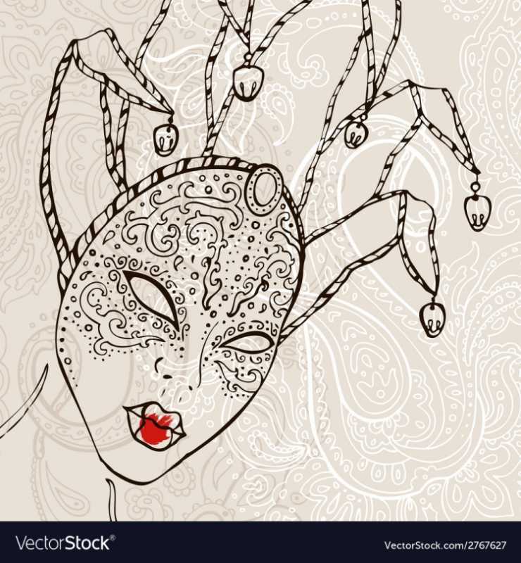 Маски нарисованная фломастерами