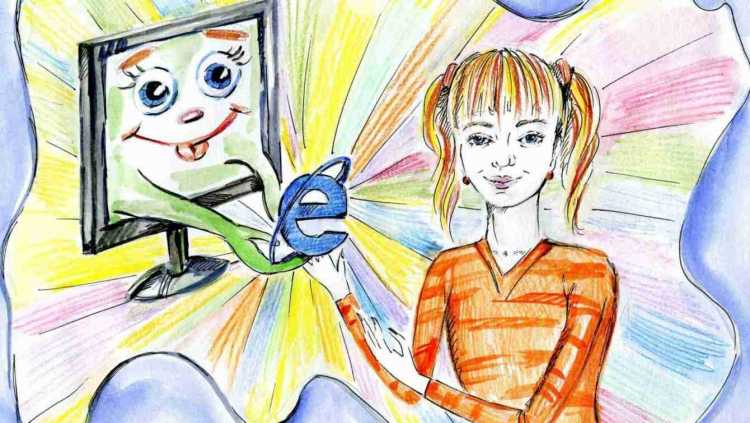 Мой безопасный интернет рисунок