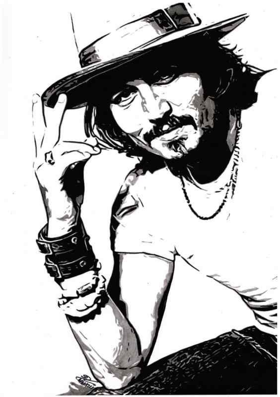 Джонни Депп арт