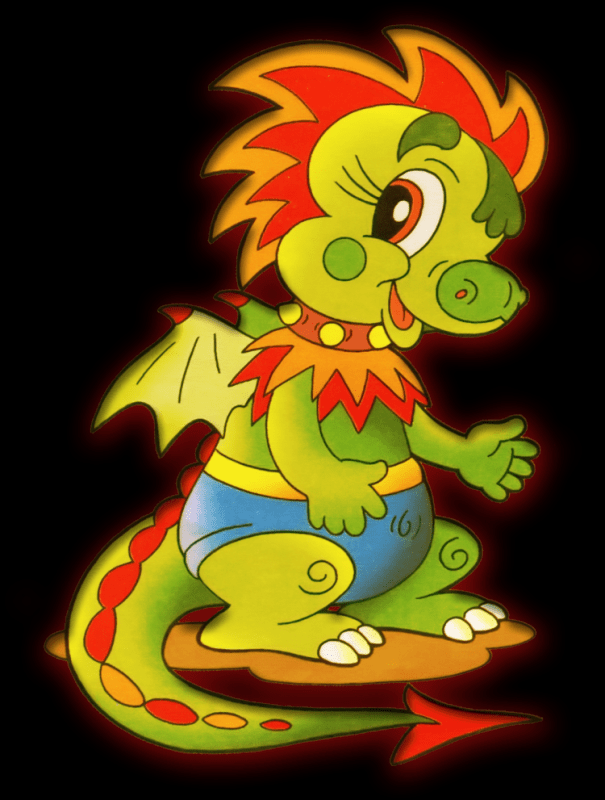 Для раскрашивания дракона для детей