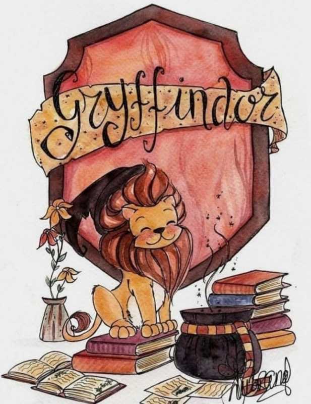 Гарри Поттер Хогвартса Гриффиндор
