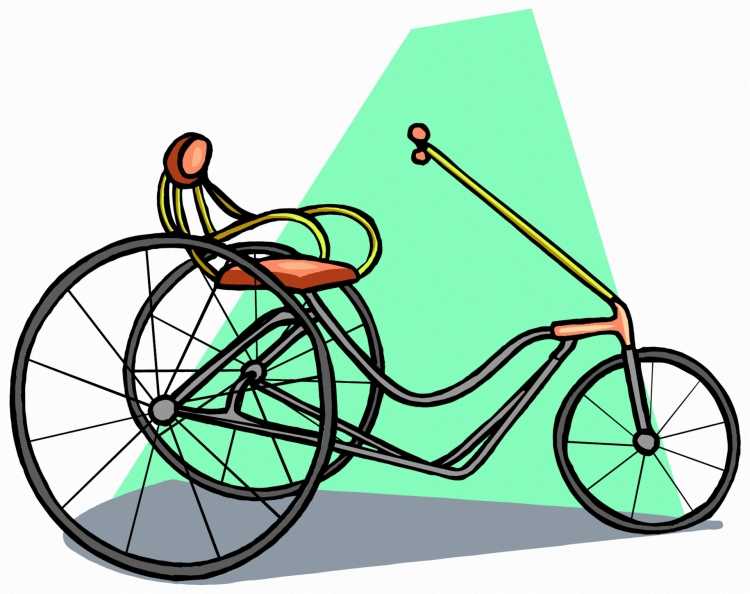 Леопольд на велосипеде