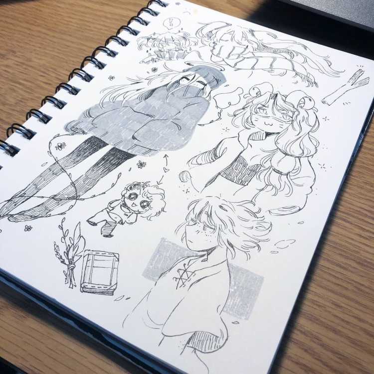 Большие скетчбуки для рисования