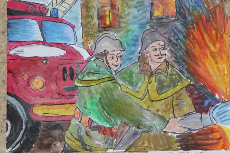 МЧС рисунки