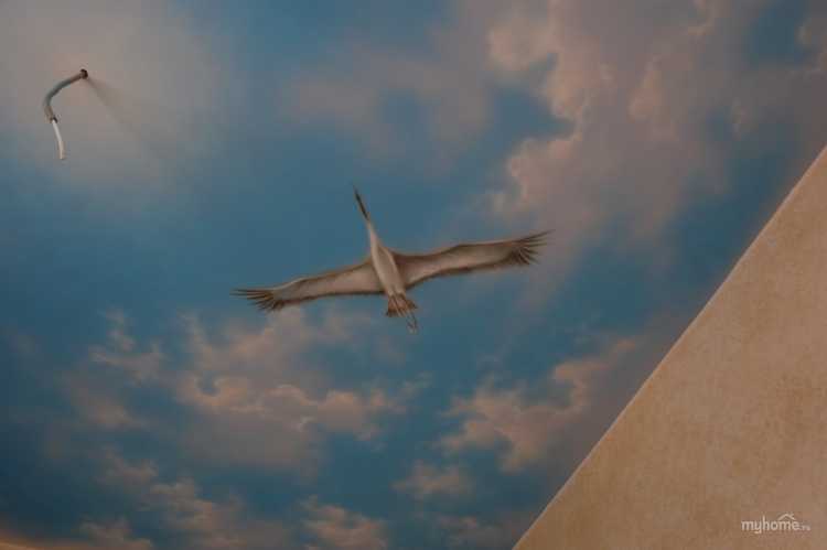 Плакат спасибо за мирное небо