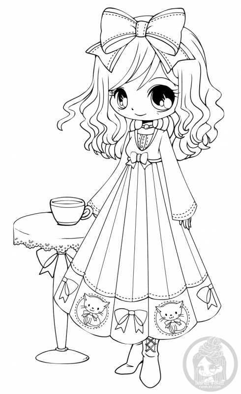 Раскраски Чиби мальчики