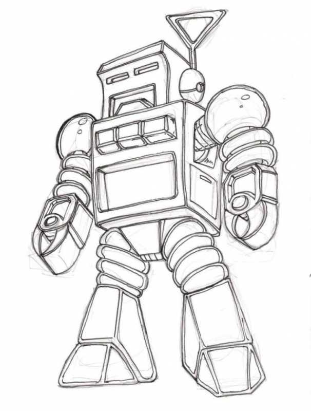 Роботс раскраска трансформер
