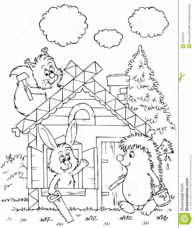 Задания по сказке Теремок