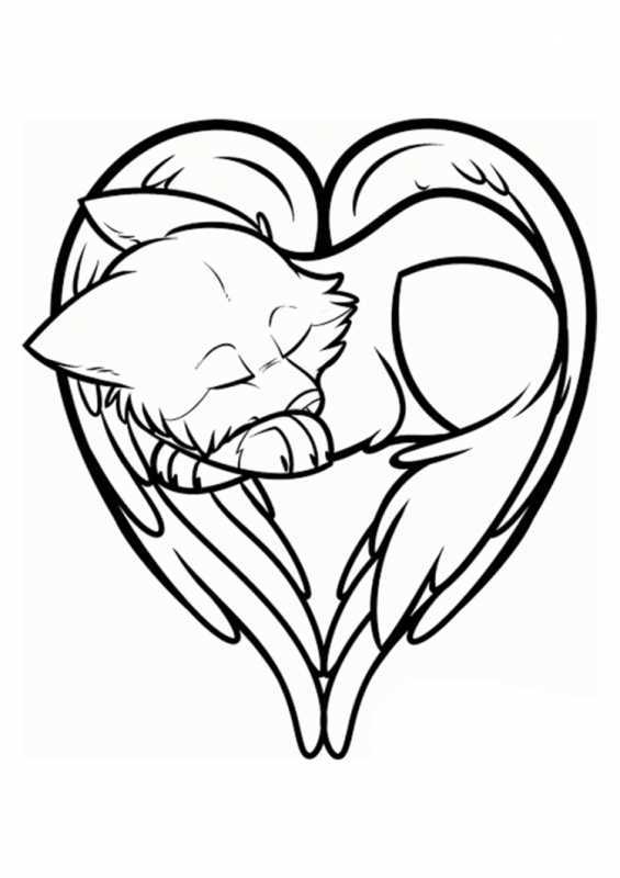 Раскраски аниме животные