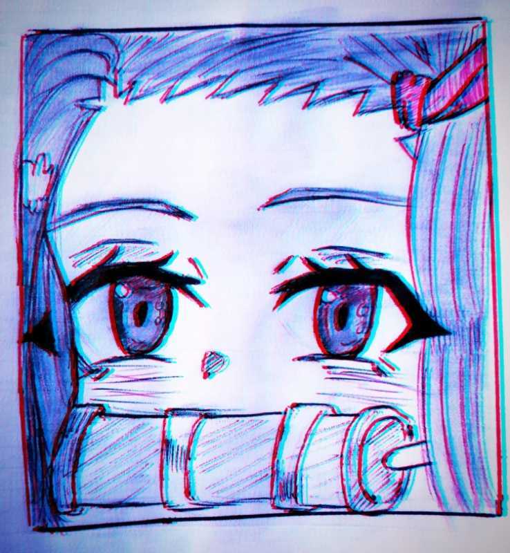 Наброски в стиле аниме