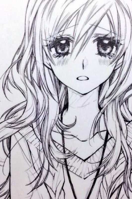 Аниме карандашом