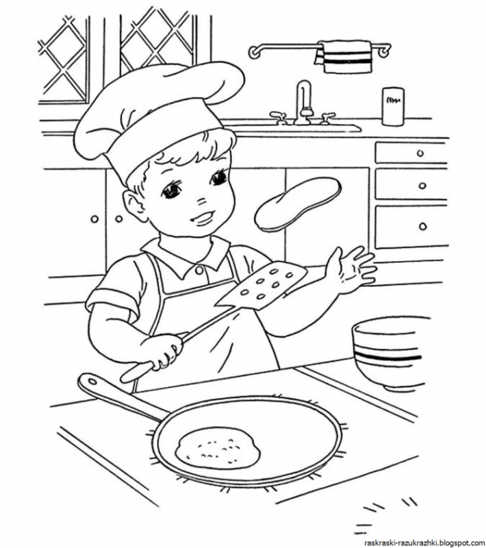 Раскраска. Профессии