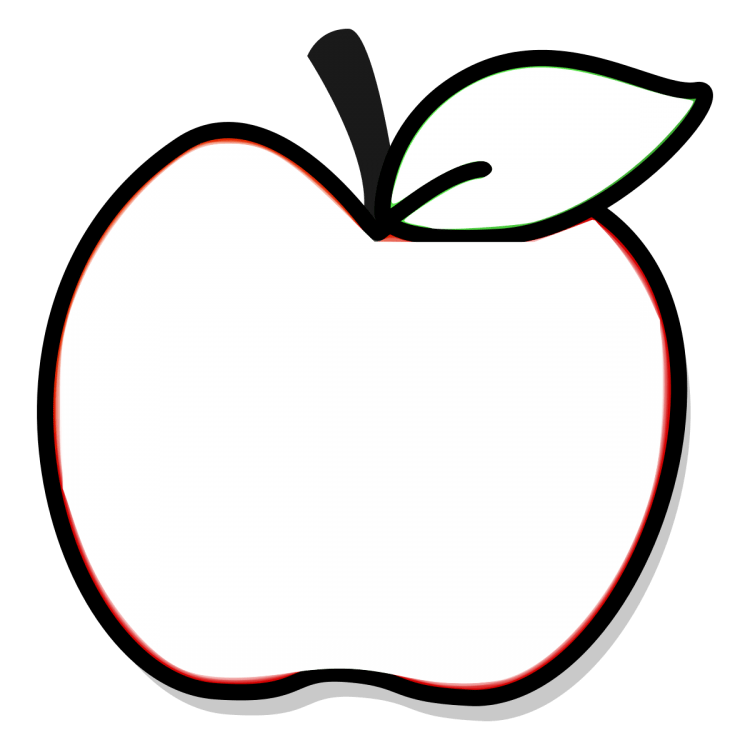 Apple Coloring for Kids Cafe