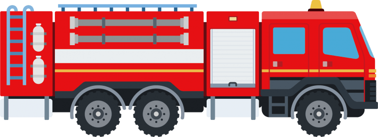 Пожарная машина клипарт