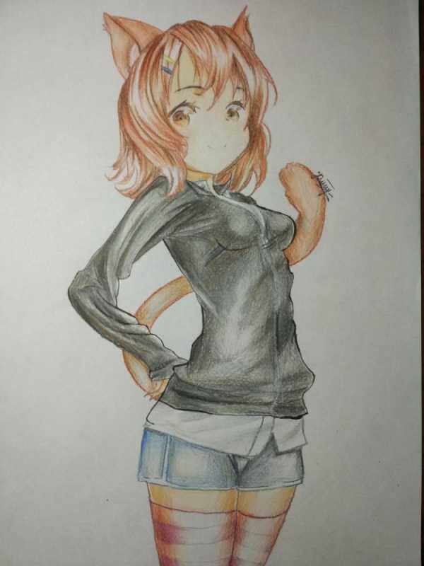 Раскраски для девочек аниме