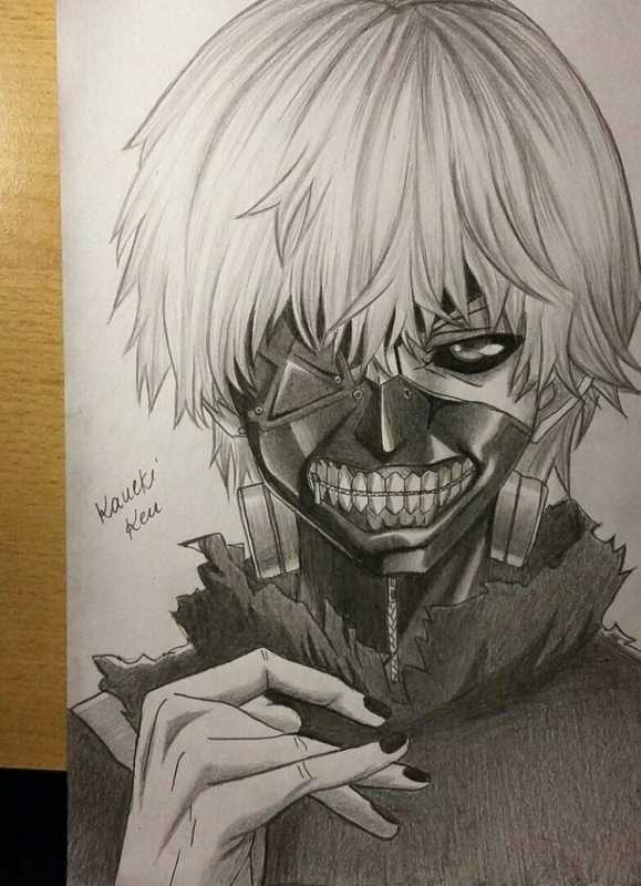 Канеки Кен для рисования