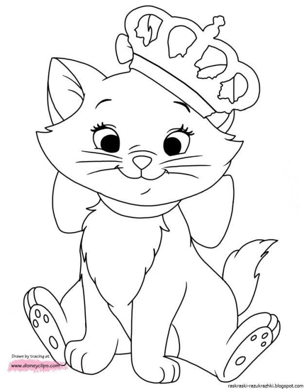 Раскраска Кротик