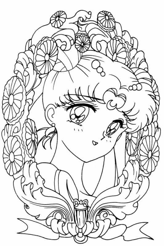 Раскраски аниме