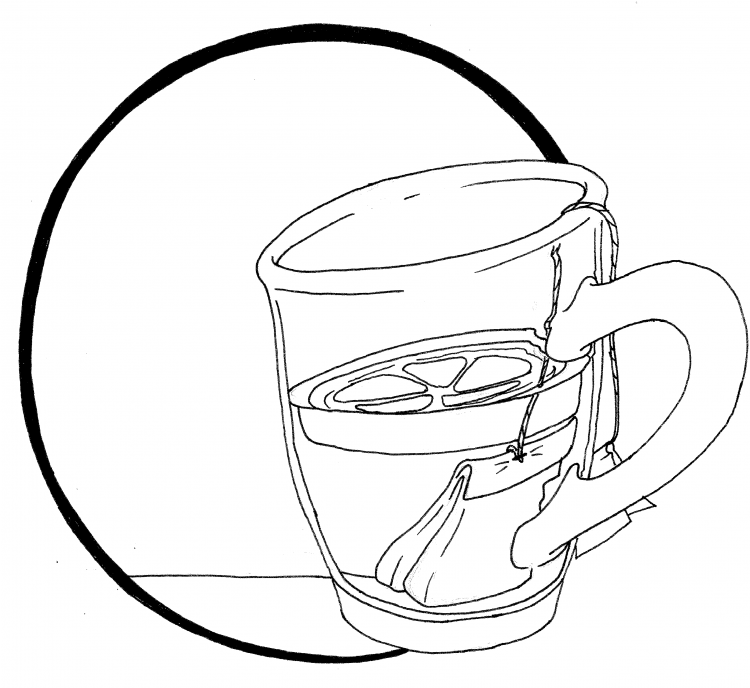 Кружка кофе раскраска