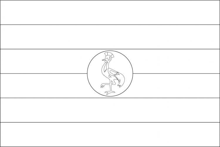 Флаг Англии раскраска