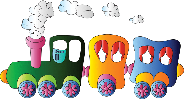 Поезд для детского сада