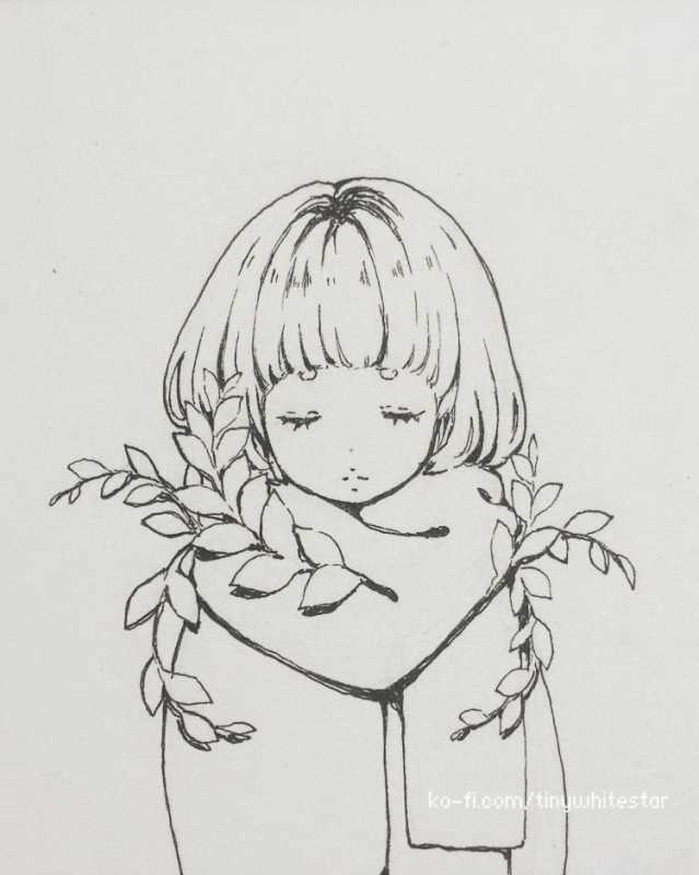 Рисунки карандашом для срисовки грустные про любовь