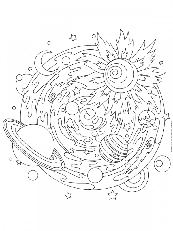 Раскраска Смешарики Ежик