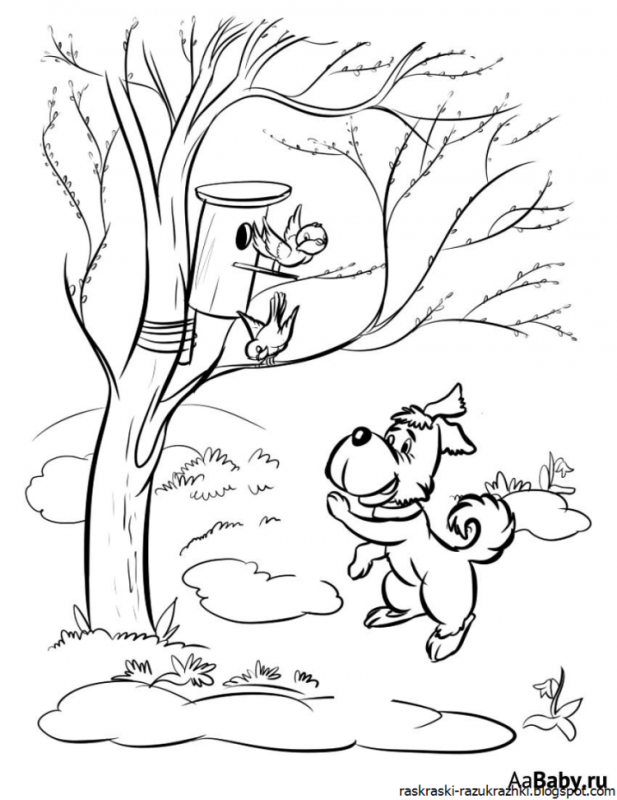 Раскраска цветочек