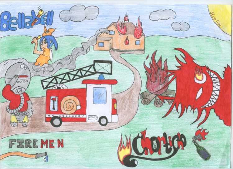 Осторожно огонь