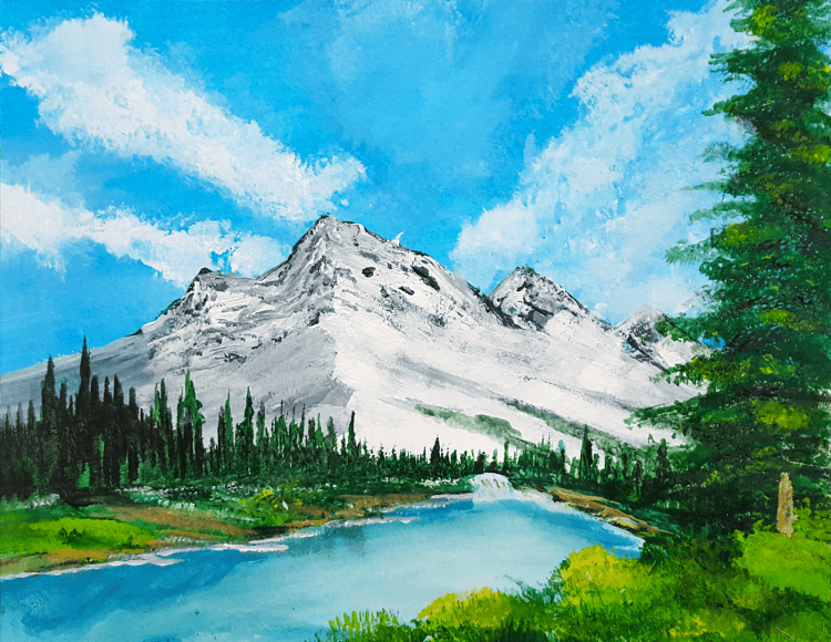 Боб Росс флэт