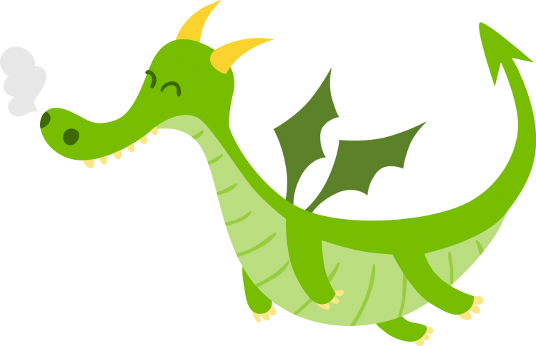 Раскраска дракон