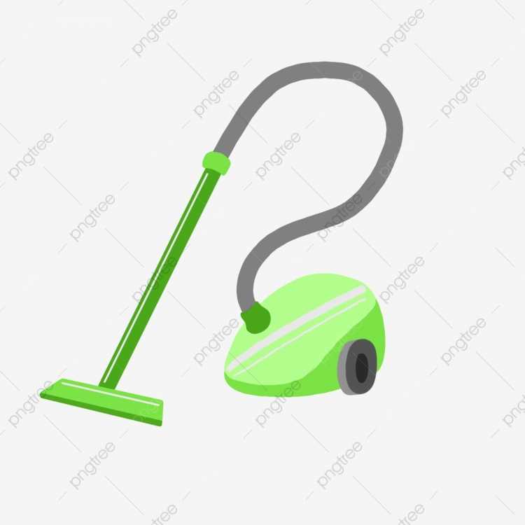 Пылесос на прозрачном фоне