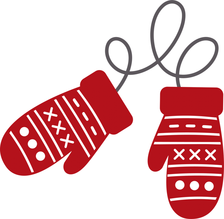 Варежки без фона