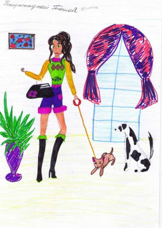 Рисунок профессия моей мечты для девочек