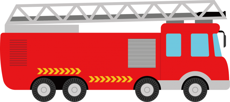 Раскраска пожарная машина