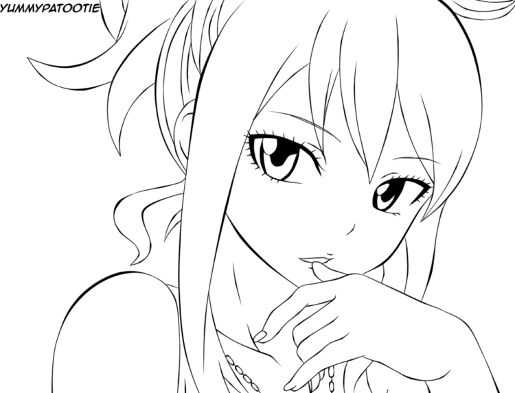 Девочка чб рисунок в полный рост