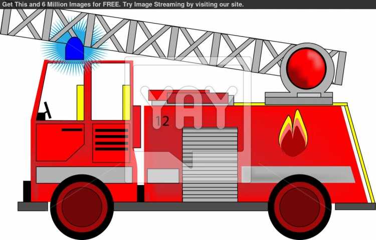Рисование пожарная машина в подготовительной группе