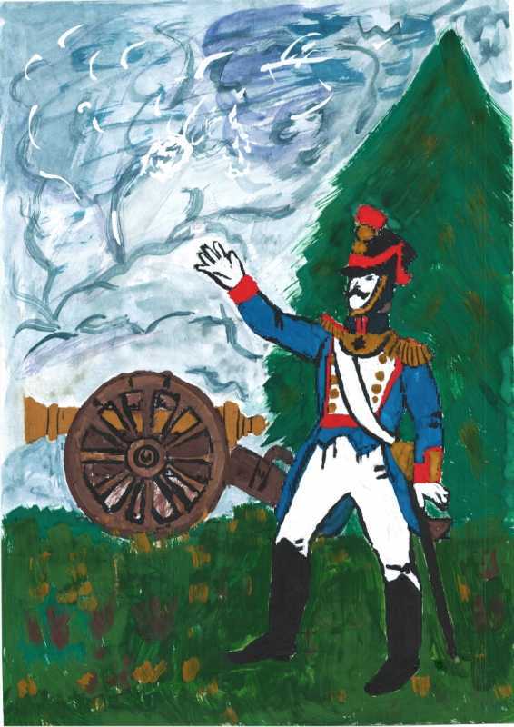 Иллюстрация к Бородино