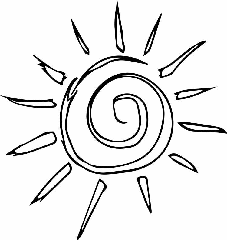 Летние раскраски для денте й