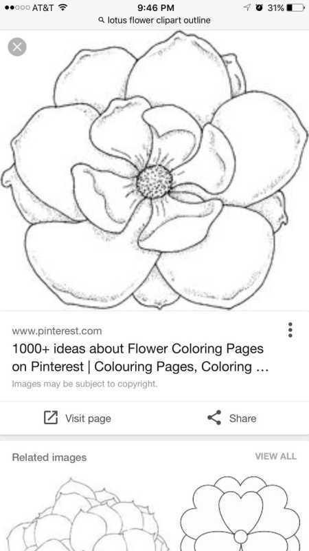 Роза раскраска для детей