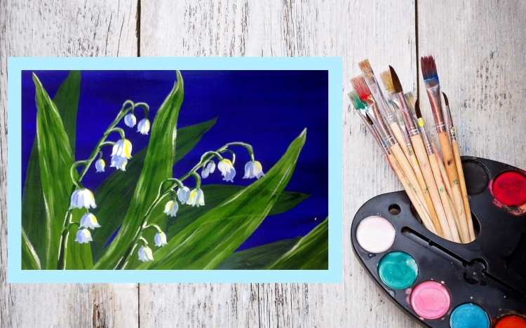 Уроки рисования гуашью