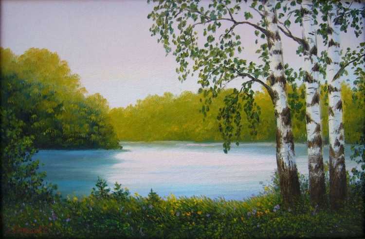 Симонов три березы