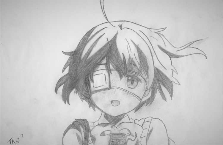 Аниме картинки карандашом